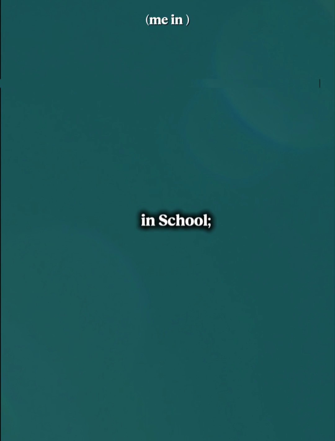 Eu na escola