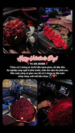 Mẫu Valentine 2025