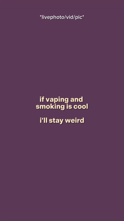 if vaping 
