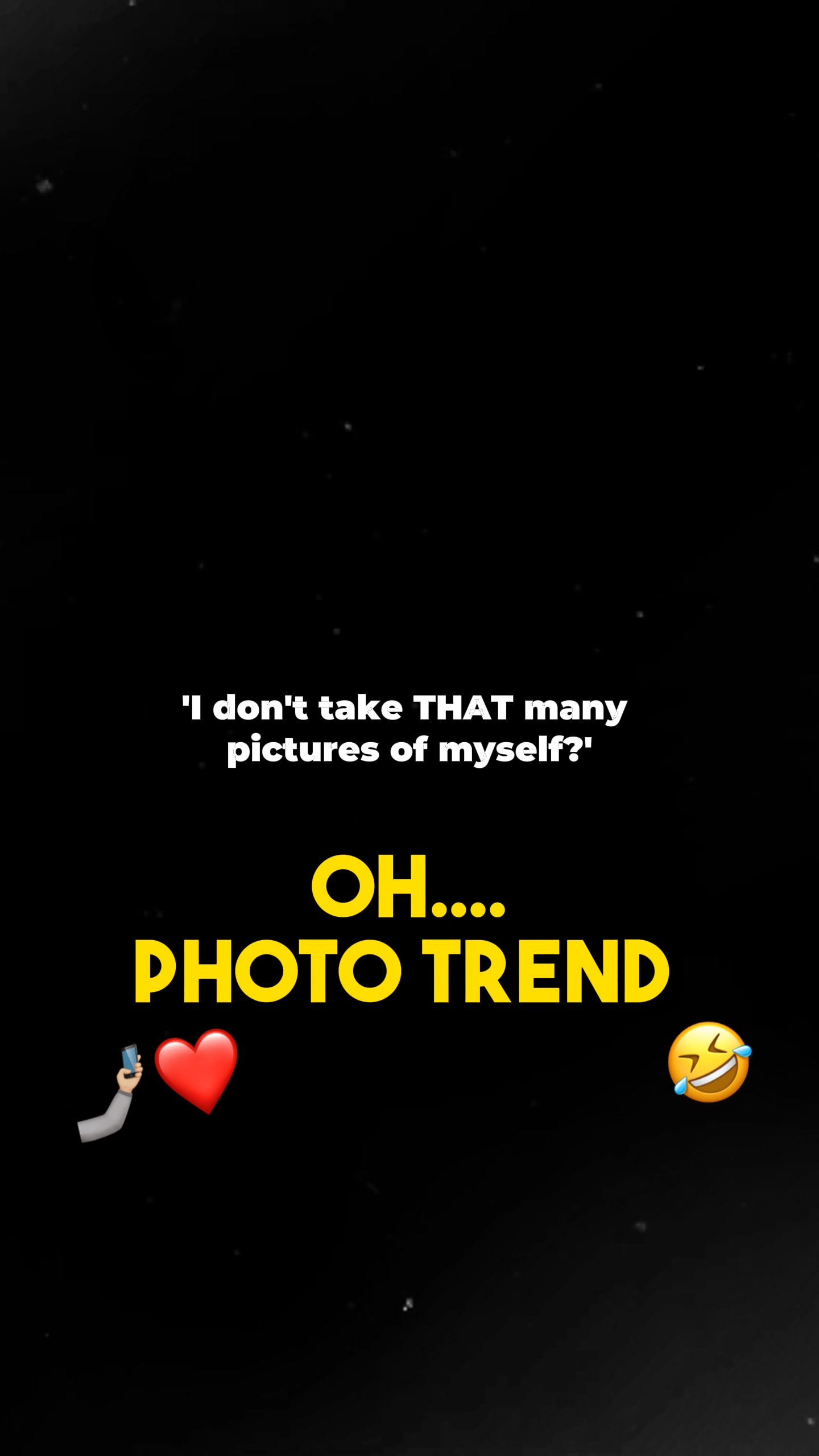 Kendi kendine trend fotoğrafı🤣