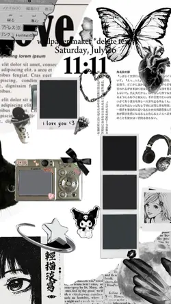 black wallpaper