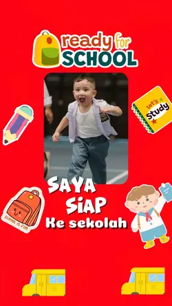 saya siap ke sekolah