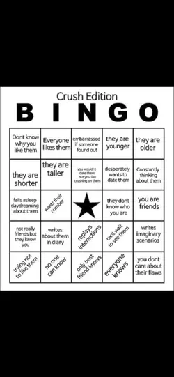 crush bingo!!
