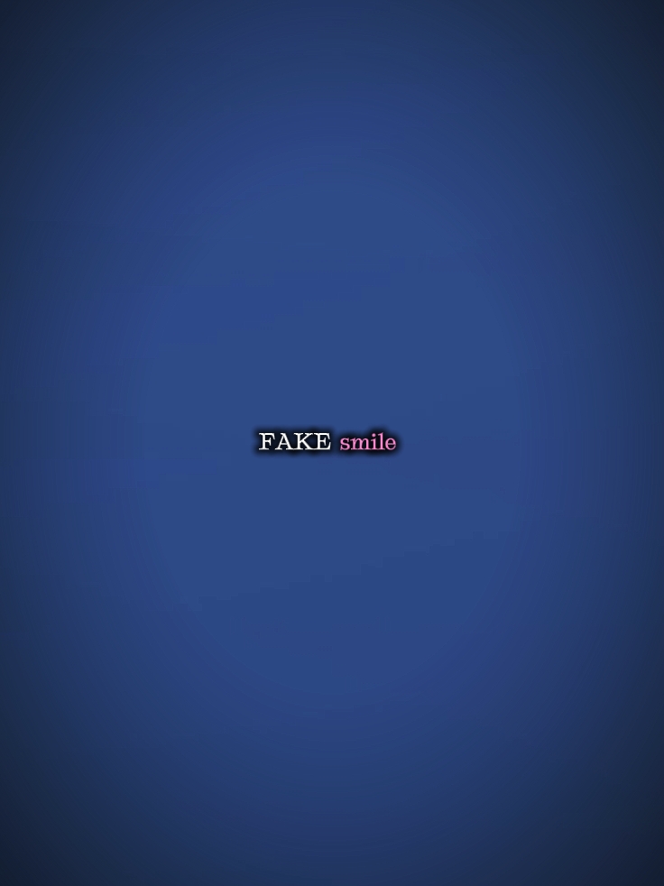 fake&real smile