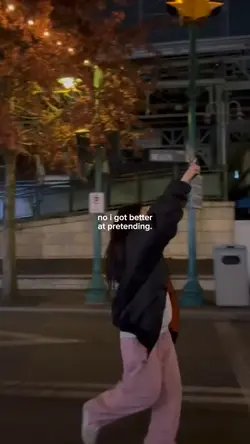 better at pretending