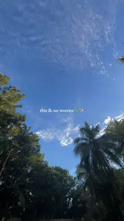 this & no worries ✨