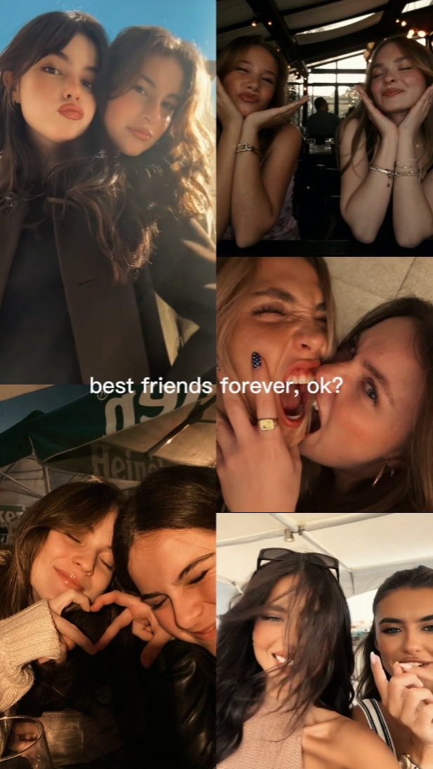 collage ng pagkakaibigan
