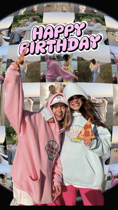 Modelo de aniversário