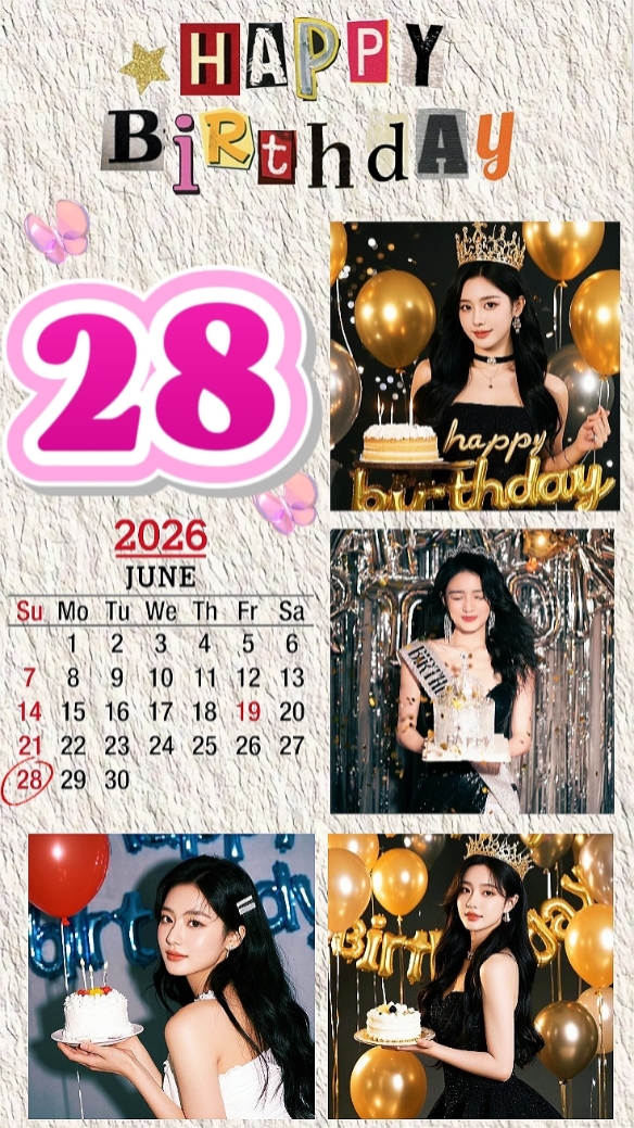 BIRTHDAY 28 JUNE