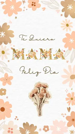 Feliz día mamá