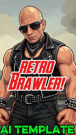 Retro brawler