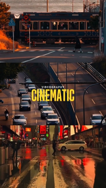 Cinematic vlog