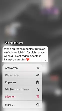 Nachricht von ihm❤️