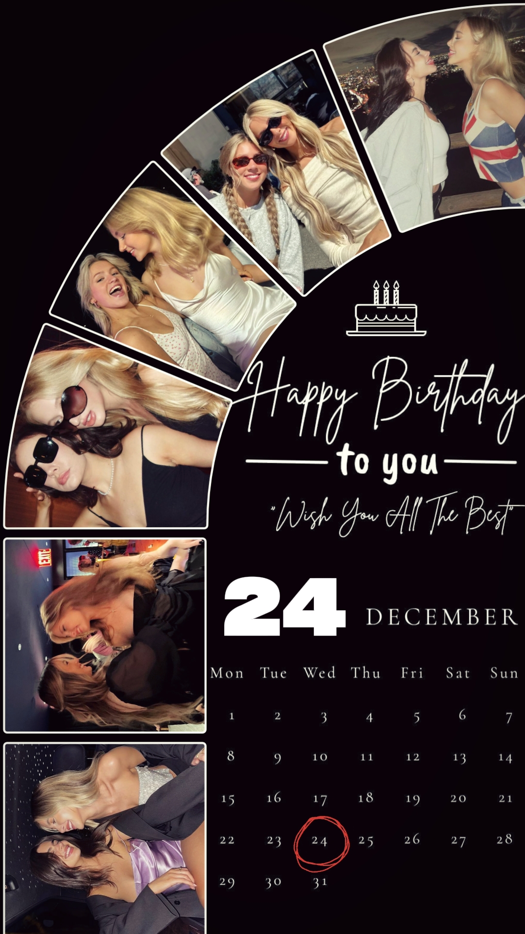 24 DECEMBER BIRTHDAY