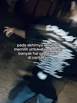 memilih untuk diam