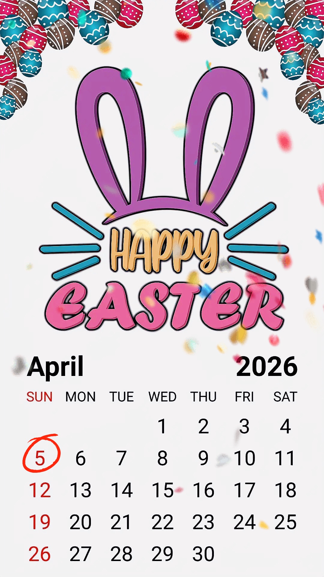 Paskah 5 April 2026