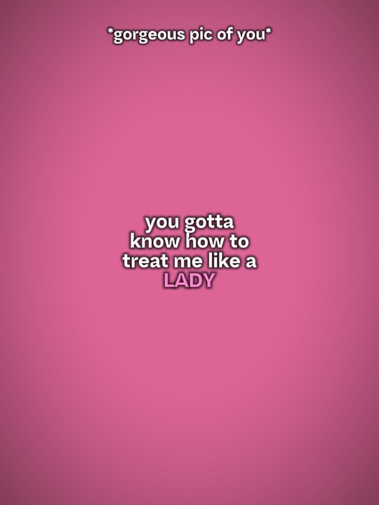 you gotta know how 