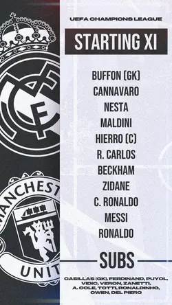 STARTING XI