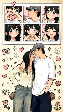 6 panel foto ai