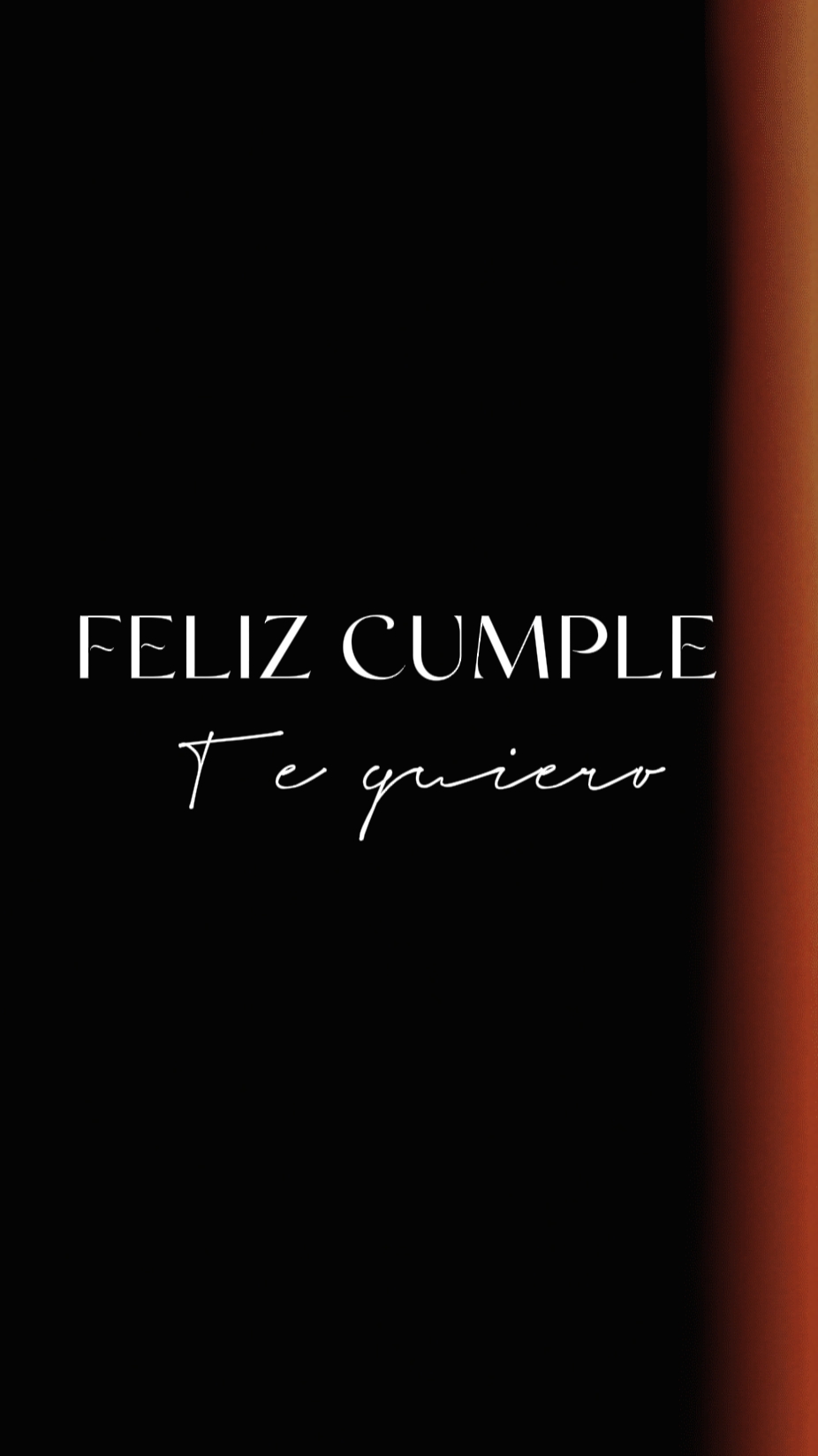 Feliz cumple TQM