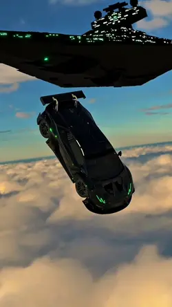 CARS IN SPACE