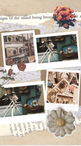 Ang vintage collage