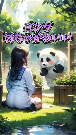 パンダめちゃかわいい