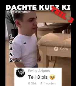 Dachte kurz KI 
