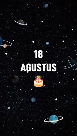 18 Agustus Brithday 