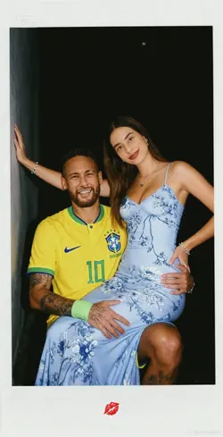 polaroid com neymar