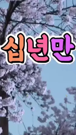 #십년만