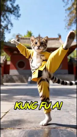 Kung Fu AI motion