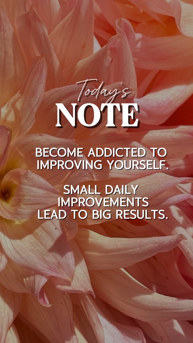 Daily improvements