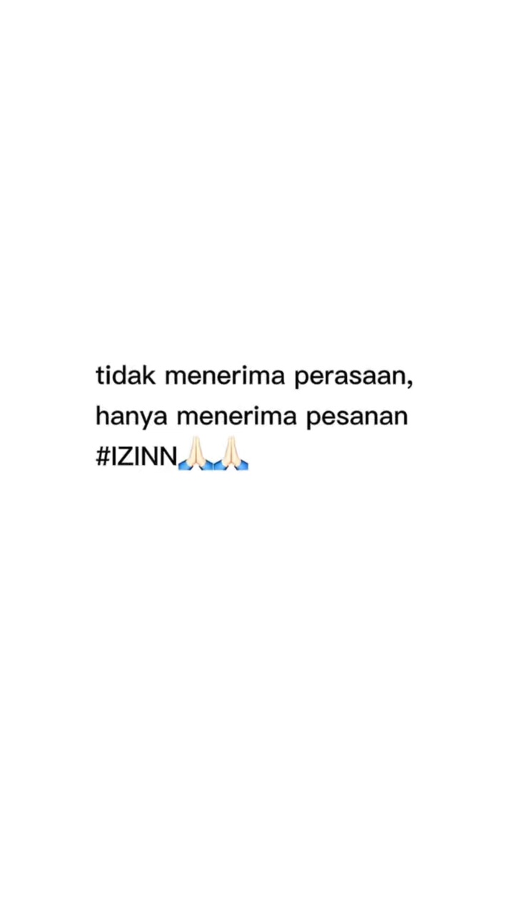 Hanya pesanan