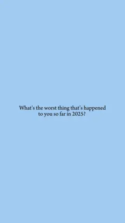 Worst thing 2025…