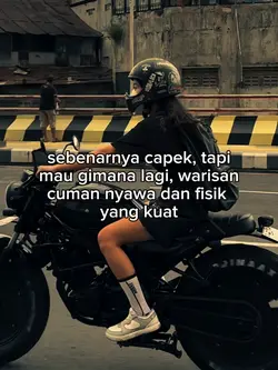 sebenarnya capek, ta