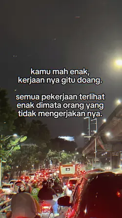 KERJAANNYA GITU