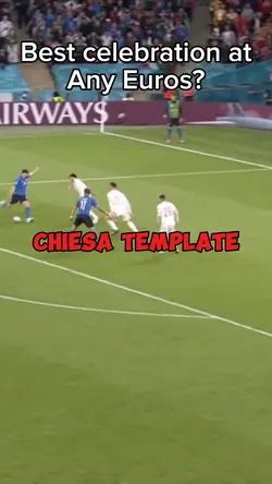 Chiesa knee slide 😮‍💨🔥