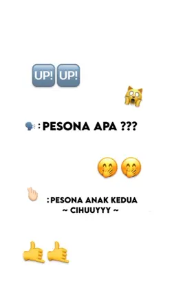 PESONA APA ??