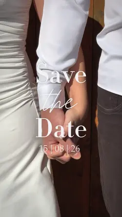 Save the date 🤍