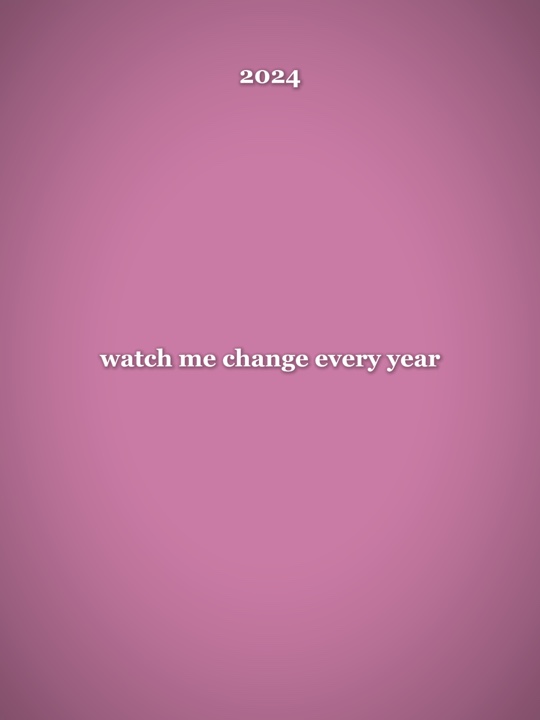 change every year