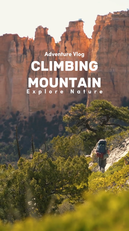 Climbing mountain