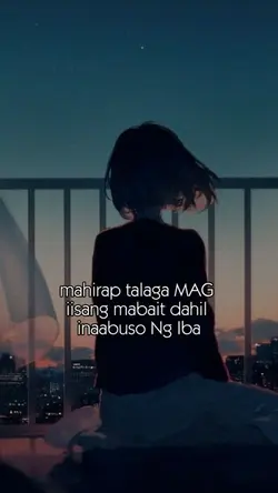 Wag masyadong mabait