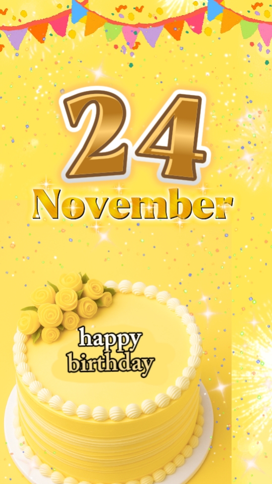 anniversaire 24 novembre