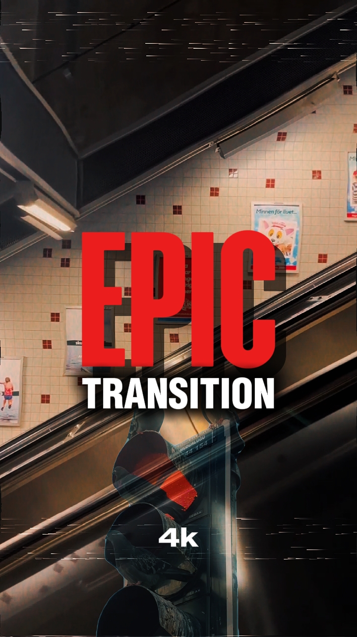 TRANSIÇÃO ÉPICA 4K