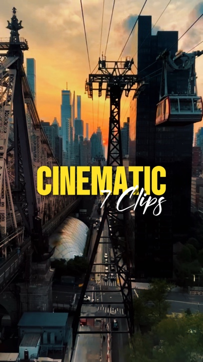 7 clips cinematográficos 