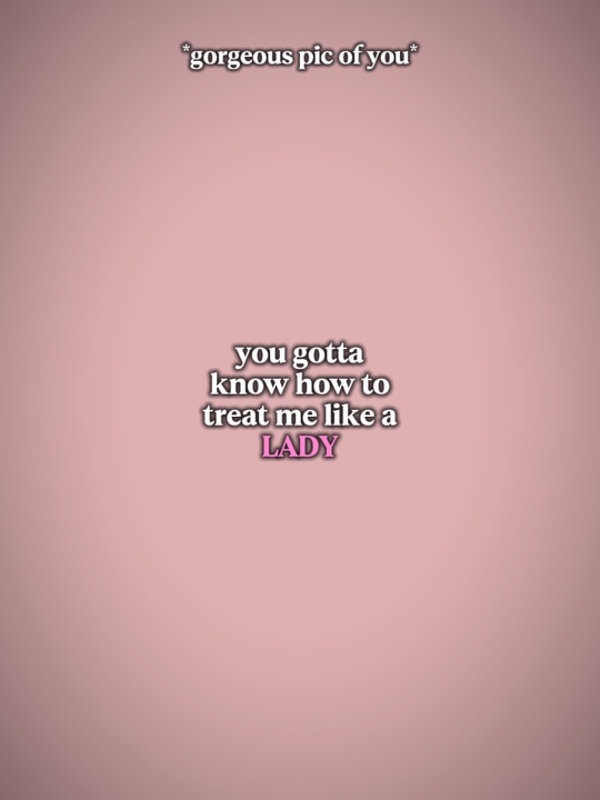 you gotta know how 