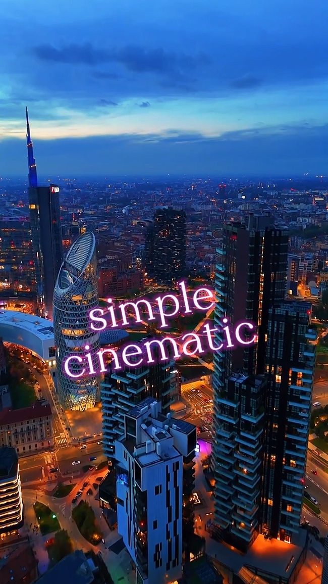 simple cinematic 