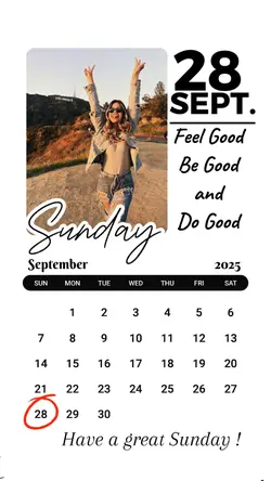 Sunday, Sept 28