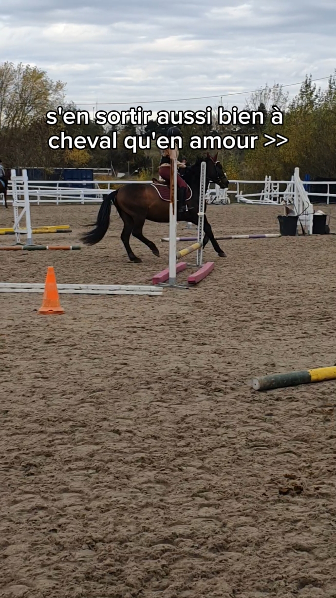 à cheval et en <3